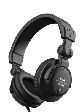 ISK HP-960B监听耳机 头戴式电脑K歌专业录音yy主播手机音乐耳机