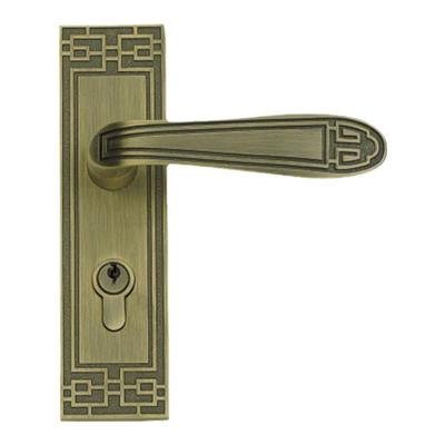 百乐门 BEMAN HA8935亚青古 执手锁 房门锁 木门锁静音室内锁