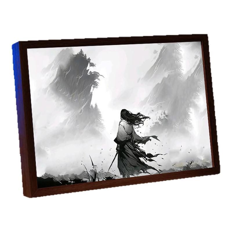 蛊真人灯光画大爱仙尊古月方源周边手办小夜灯生日礼物桌面摆件