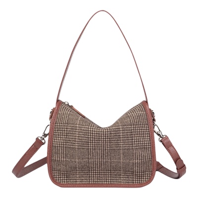 八妹轻奢通勤百搭单肩斜挎女包