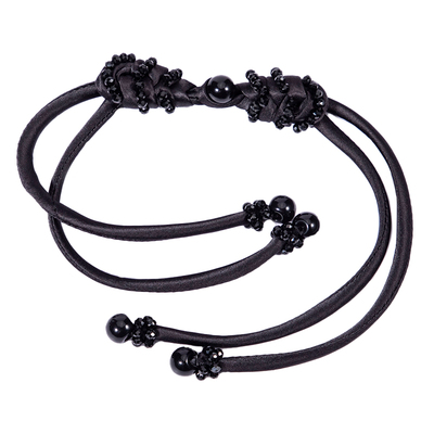 TTT新中式流苏水晶琵琶盘扣