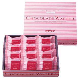 ROYCE若翼族草莓巧克力高端威化饼干进口零食生日送女生盒装礼物