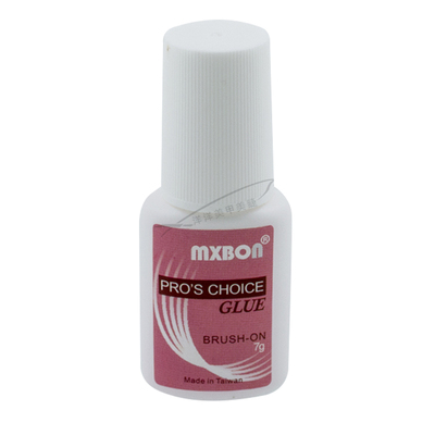 台湾进口胶水粘钻带刷子全贴甲片