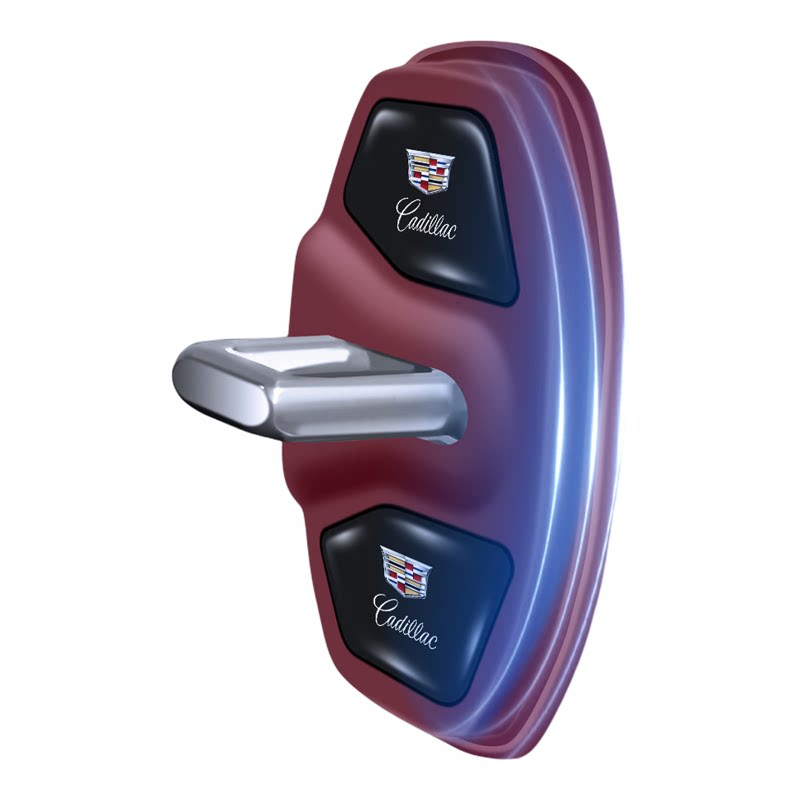 凯迪拉克XT4/XT5/XT6硅胶磁吸车门锁保护套CT4/CT5/CT6减震缓冲垫