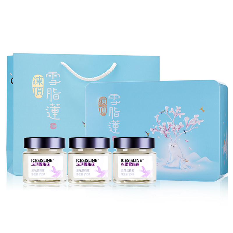 九蜂堂冻顶雪脂莲蜂蜜礼盒