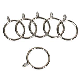 窗帘环挂环罗马杆金属挂钩拉环窗帘扣闭口环圈窗帘配件吊环安装