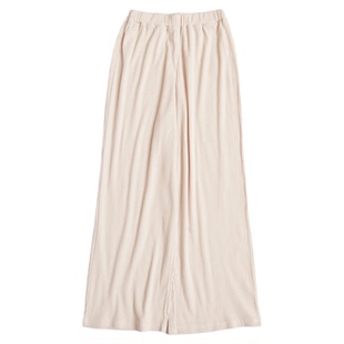 九分纯棉罗纹棉夏季女士家居裤宽松阔腿裤直筒裤大码女裤睡裤K208