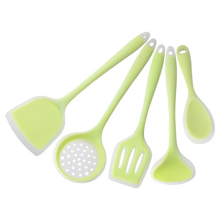 硅胶铲平底锅铲炒菜家用厨具套装德国食品级耐高温不粘锅专用铲子