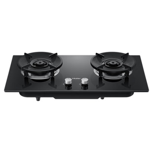 海尔天然气燃气灶双灶家用防干烧炉灶台灶具炉灶QGBE2