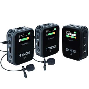 声刻G2专业无线麦克风手机相机直播收音领夹式电脑录音话筒