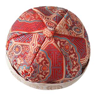 婴儿帽子秋冬男宝宝少爷地主阿哥帽加厚保暖唐装国风过年拜年抓周