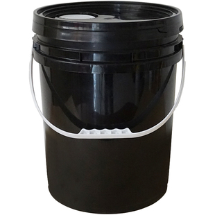 20升食品级黑色化工塑料桶带盖诱蜂桶白色油漆桶涂料桶机油桶空桶