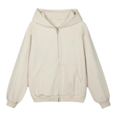 RESIMPLE简单点夹克男短款连帽基础款外套拉链高级感复古上衣1139