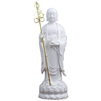 九华山南无大愿地藏菩萨像陶瓷