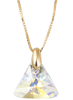 简约小巧奥地利水晶女项链饰品