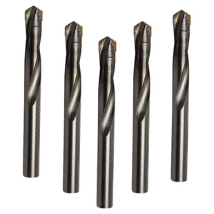 MHSK优质镶硬质合金直柄麻花钻头钨钢钻咀YG8调质料淬火件3-20MM