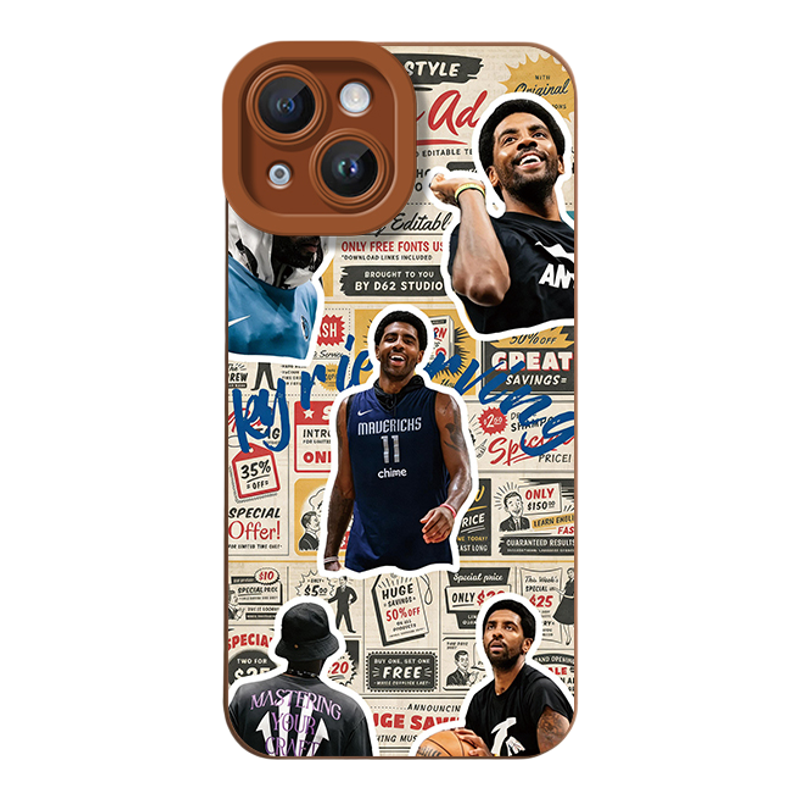 华为PURA90个性iphone14适用苹果13创意小米17瞳眼12ProMax软VIVOIQOO15手机壳16PLUS篮球库里欧文红米K90MAX