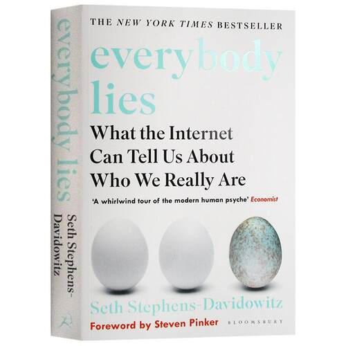 人人都在说谎 英文原版 赤裸裸的数据真相 Everybody Lies 魔鬼经济学 点石成金 大数据分析基础 互联网数据应用 进口英语书籍