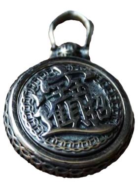 samtao项链吊坠s925银进宝挂饰品