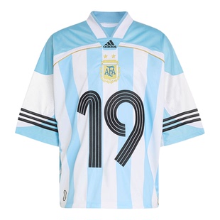 Adidas/阿迪达斯正品2026男士轻质宽松V领球衣运动短袖T恤KD5982