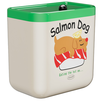 诺室可掀盖可滑盖壁挂垃圾桶