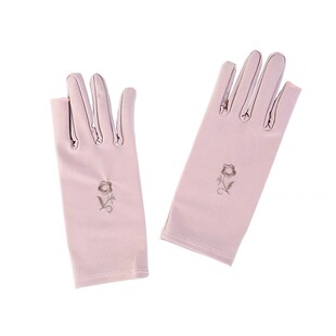 手套薄款春秋轻薄丝光夏季防晒刺绣凉感防晒手套舒适透气春夏