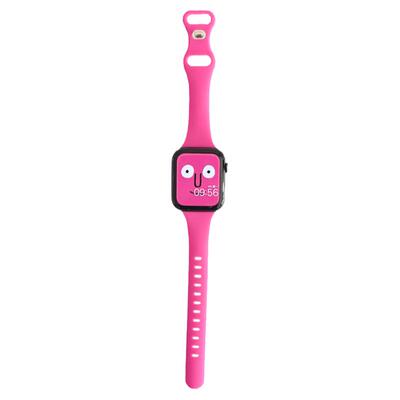 蝴蝶扣硅胶表带适用iwatch