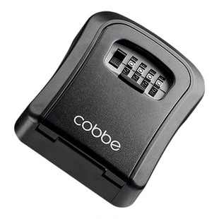 卡贝装修密码钥匙盒工地民宿密码盒子金属锁匙箱猫眼密码锁钥匙盒