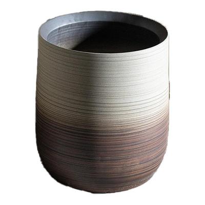 紫泉涧陶瓷落地花盆新款北欧创意