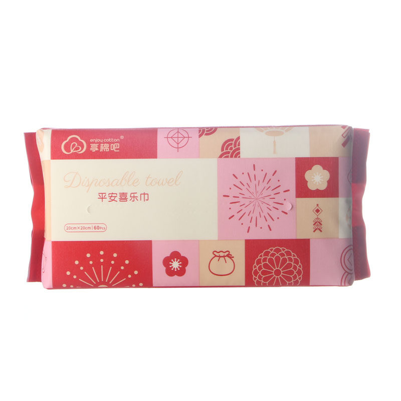 享棉吧天然棉柔洗脸巾婴儿用