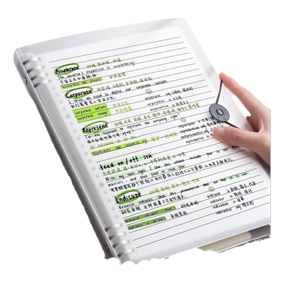 高颜值简约不硌手活页本