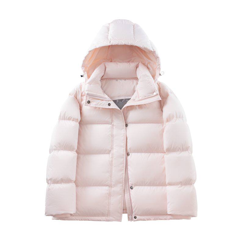 雪见鹿新款羽绒服女95白鸭绒短款