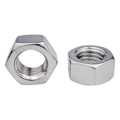 304不锈钢六角螺母M6螺帽DIN934