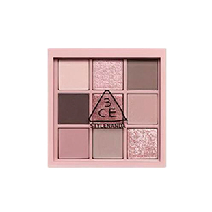 3CE三熹玉九色眼影盘KNOTTEDPINK裸砂粉低饱和百搭九宫格韩系女高