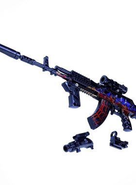 和平精英M762合金玩具枪多倍镜