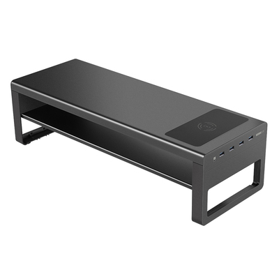 【无线快充】显示器增高收纳