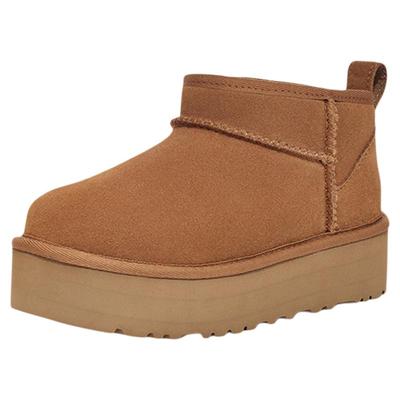 【亲子同款】UGG童鞋秋冬亲子短靴厚底短筒靴休闲棉鞋 1157791K