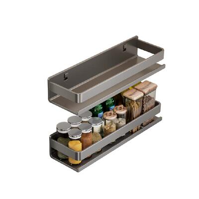 沐笙歌免打孔调味料置物架