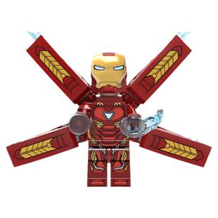 钢铁侠MK85复仇者联盟反浩克托尼第三方人仔拼装机甲积木玩具