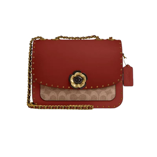 【自营】COACH/蔻驰女士山茶花徽标斜挎包单肩包链条包 托特包