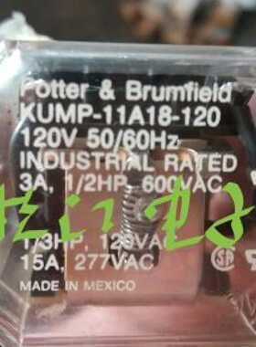 议价TE泰科KUMP-11A18-120  120VAC 原装正品 拍前先询