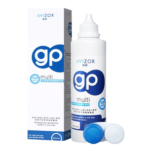 avizor优卓护理液240ml瓶ok镜片rgp硬性隐形眼镜角膜塑形性镜清洁
