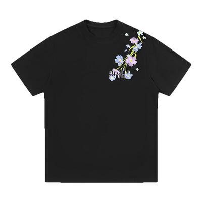 BIPOLAR过肩花丛短袖夏季美式