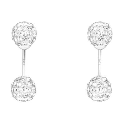 LNIEERS925银针百搭锆石女耳钉