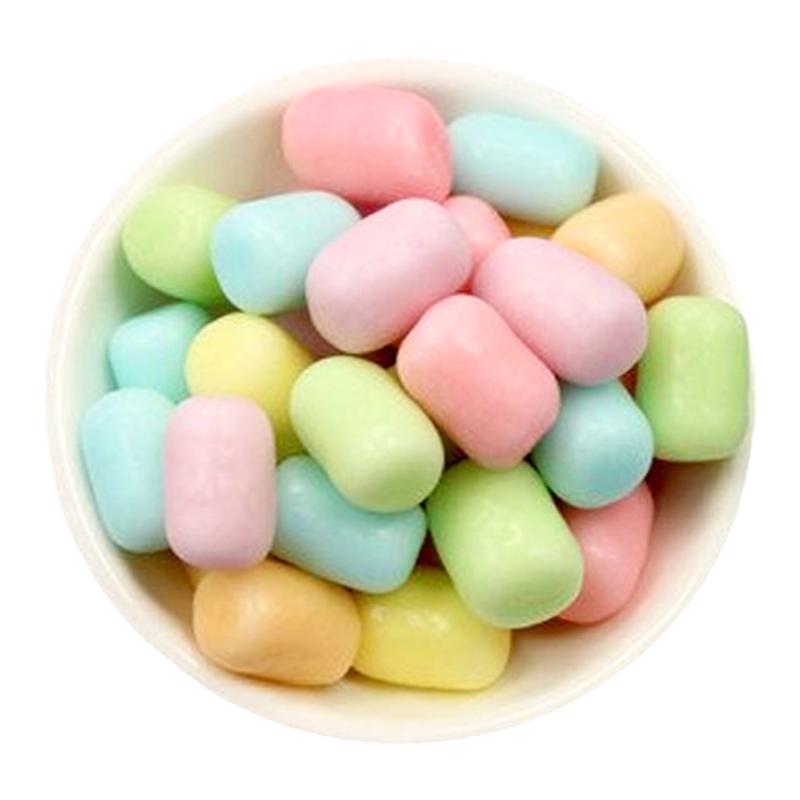 脆皮棉花糖彩色爱心烘焙甜品