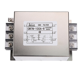 KEILS电源滤波器三相380V抗干扰60A150A120A100A端子台200A大电流