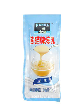 熊猫牌调制加糖炼乳面包甜点咖啡