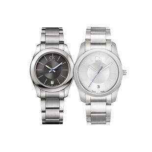 CalvinKlein手表情侣轻奢设计感简约时尚瑞士官方石英钢带腕表