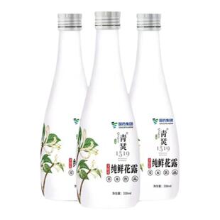 国药集团金银纯鲜花露无糖降去火熬夜养颜水金银花露草本植物饮料