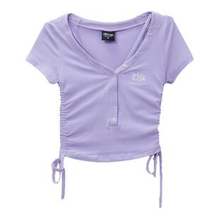 CBXLAB儿童街舞潮牌多色柔软绑带爵士上衣短款露脐欧美开衫JAZZ